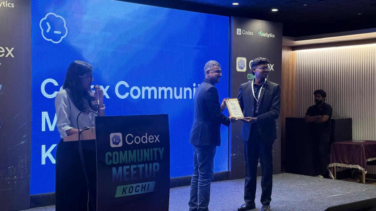Host & Co-Organizer at CODEX Community Meetup Kochi