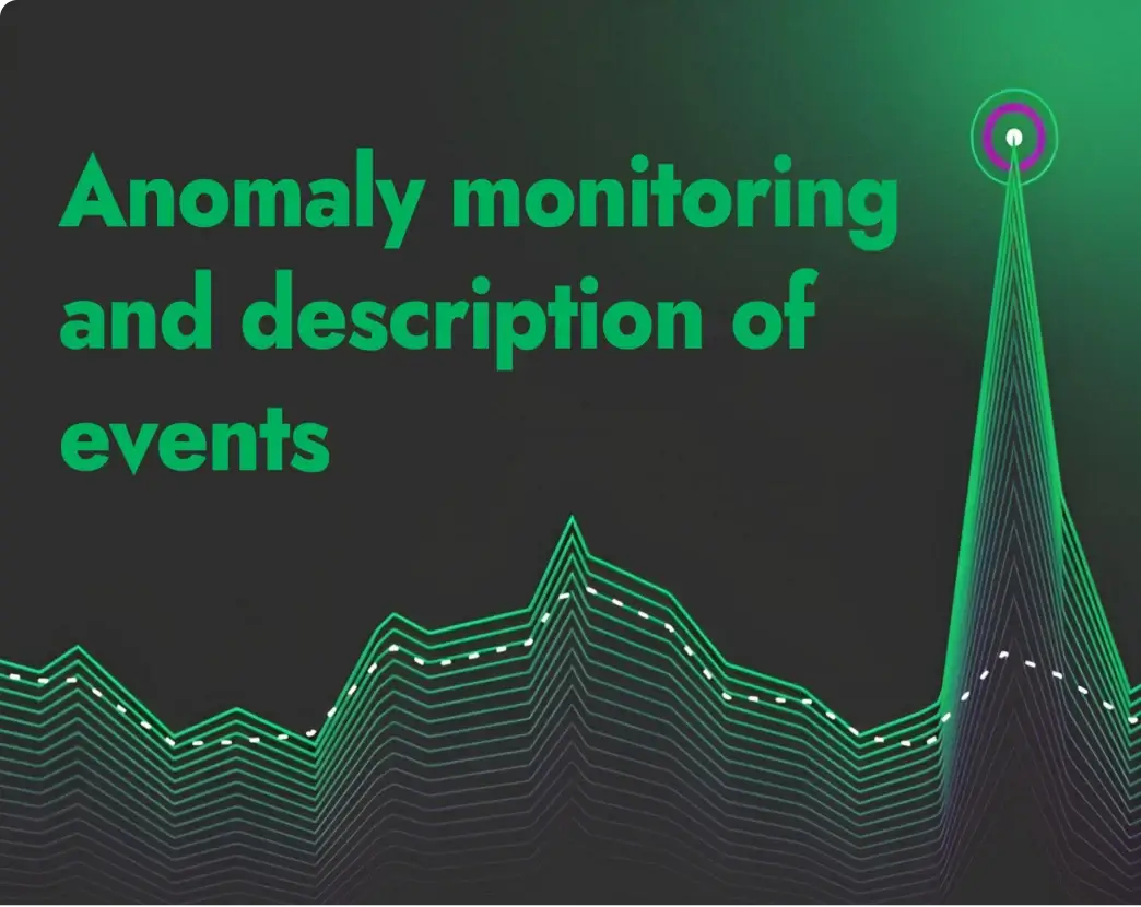 AI-Based Anomaly Monitoring and Description of Events